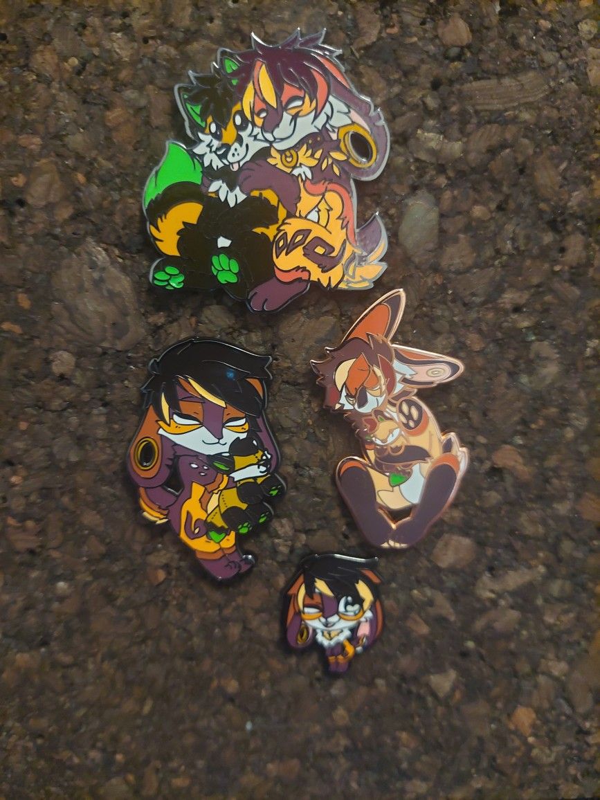 Limited Run Bunny Rabbit Furry Pins
