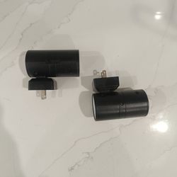 Set of 2 Rotating LED Plug-In Night Lights