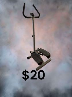 Mini Stepper Exercise Machine with Handlebar