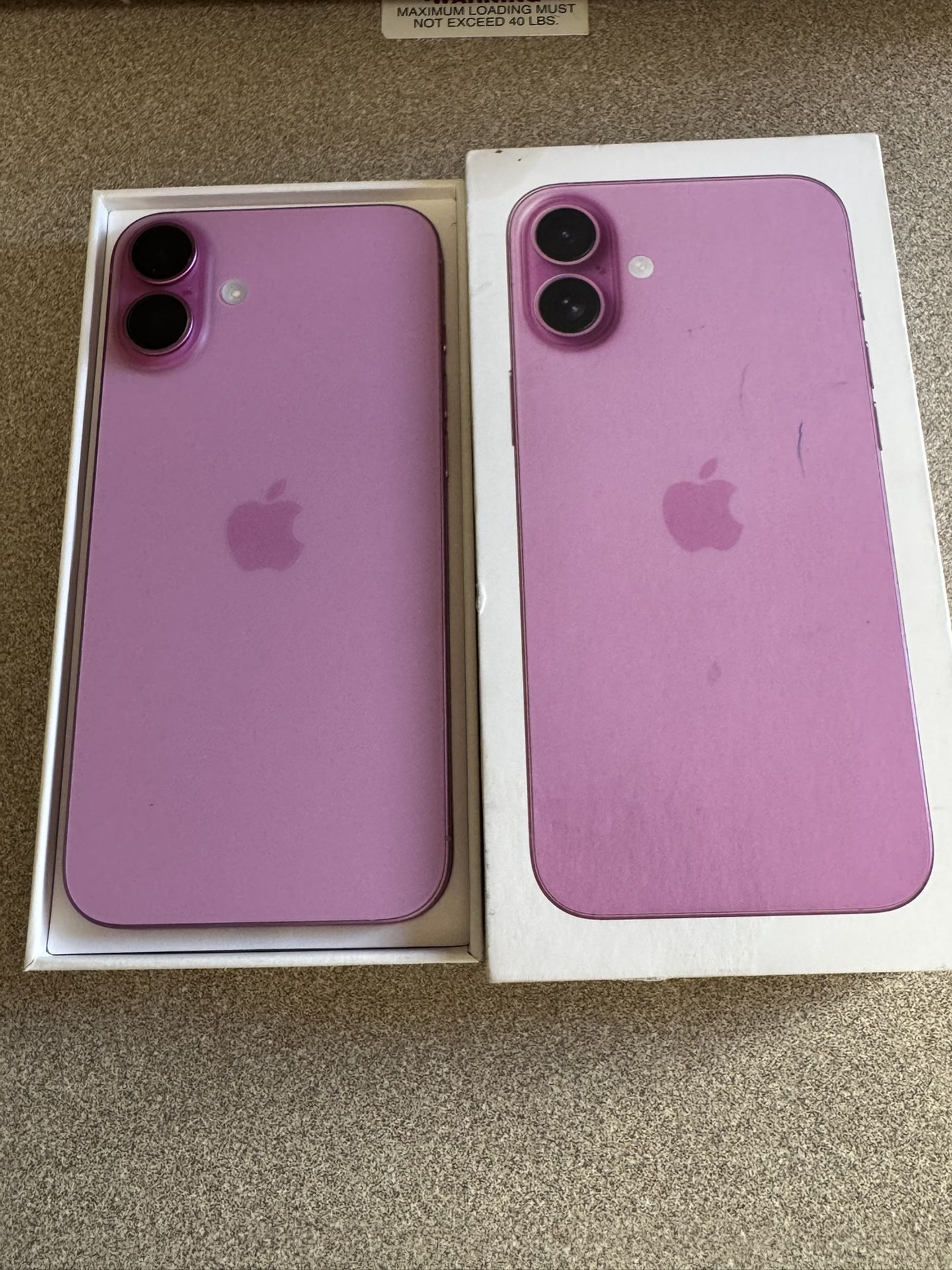 Iphone 16 Plus Pink - Unlocked - Like New