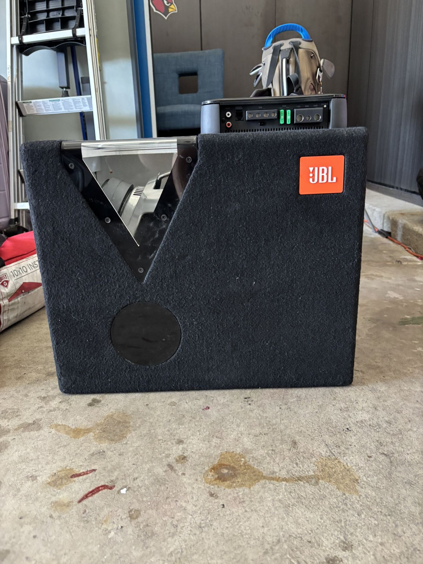JBL Car Subwoofer & Amplifier
