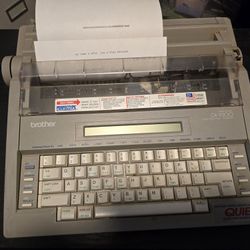 Typewriter Brother 