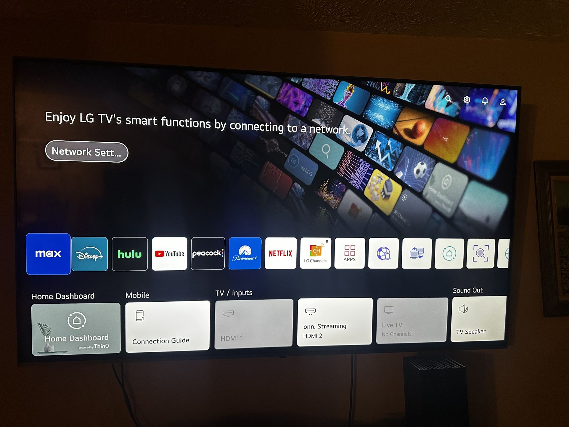 75 Inch LG TV