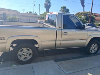Chevrolet, Silverado, grey and short