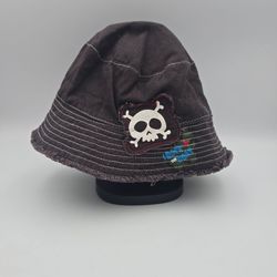 Jumping Beans Skull Pirate BucketHat Size 6-18M