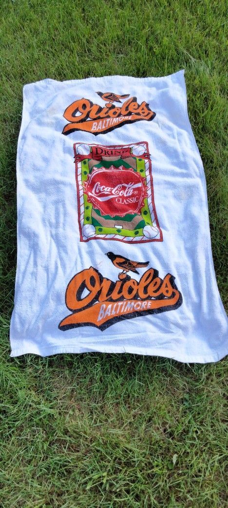 Baltimore Orioles Coca Cola Towel