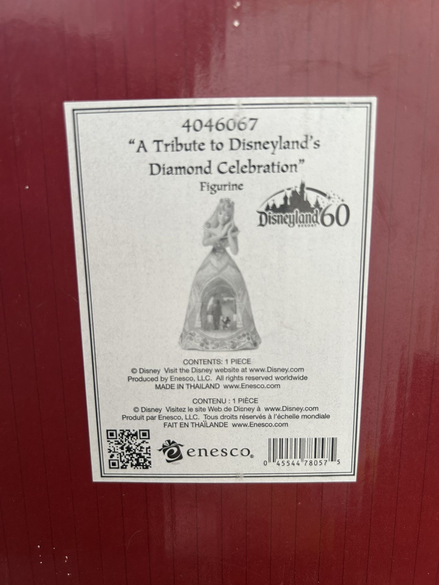Jim Shore A Tribute To Disneylands Diamond Celebration