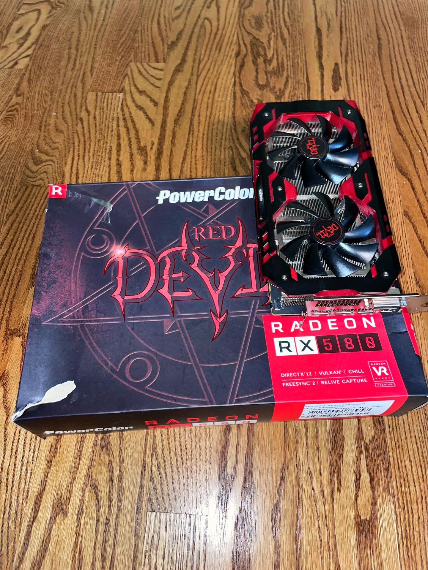 PowerColor Red Devil Radeon RX580 8GB GDDR5 Graphics Card