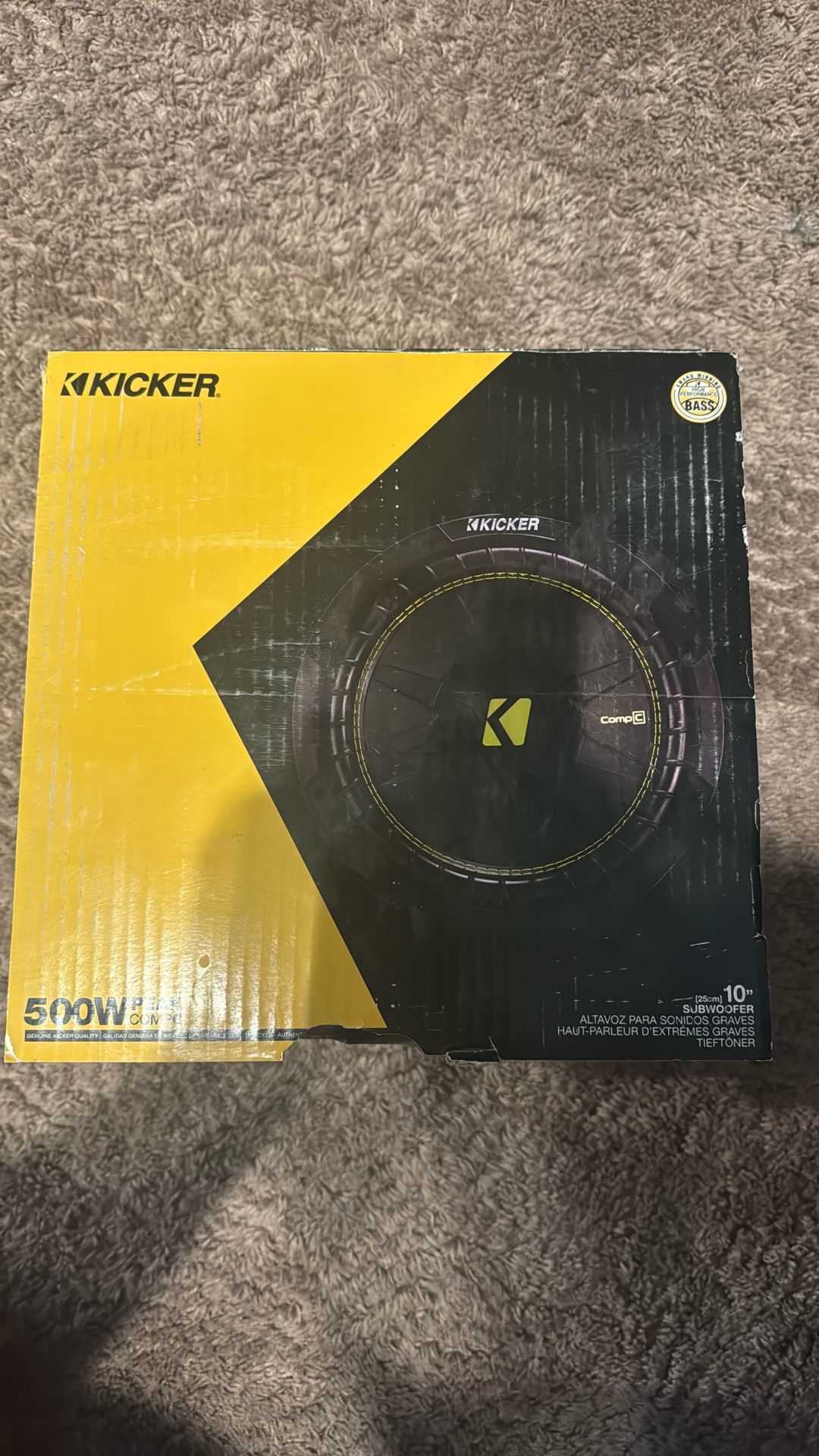 Kicker 10” COMP C