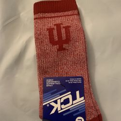 Indiana Hoosiers Socks Large 