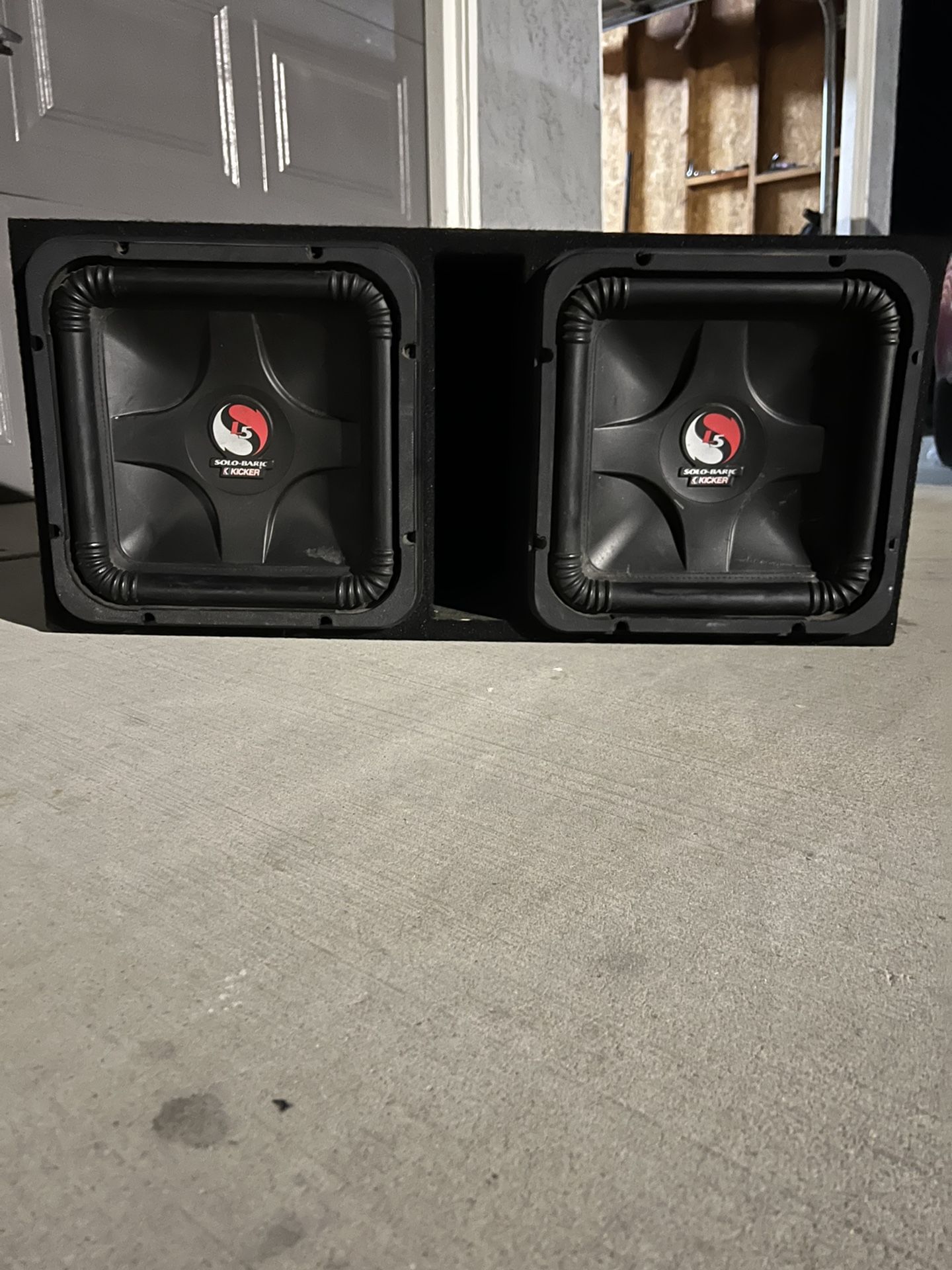 Kicker Solo-Baric L5 S12L5 12Inch Dual 2-ohm Voice Coil Subwoofer