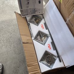 3-Lights Bathroom Light Fixtures Over Mirror