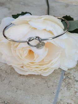 Alphabet Bracelets | heart knot bracelet