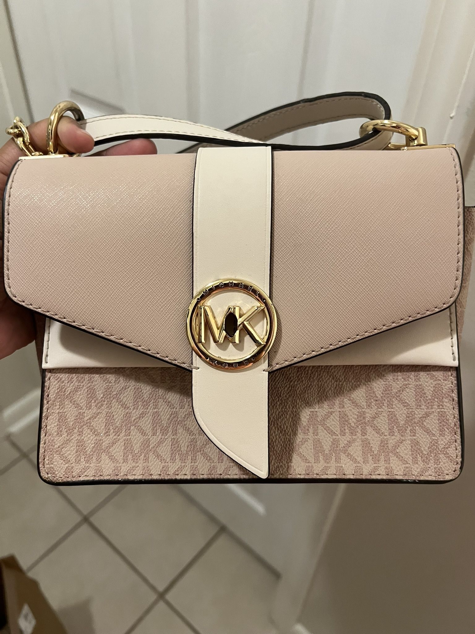 Michael Kors Tan Crossbody Purse