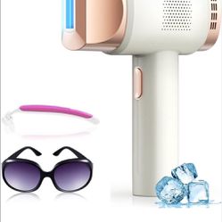 IPL Hair Removal for Woman and Man, At-Home Laser Hair Removal for Woman, Painless Hair Removal for Facial Legs Arms Whole Body Treatment