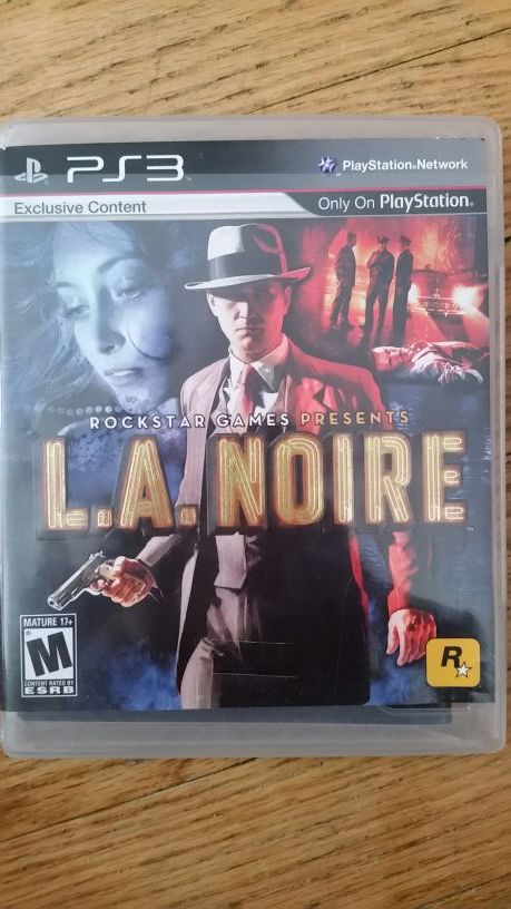 Ps3 game l.a. noire