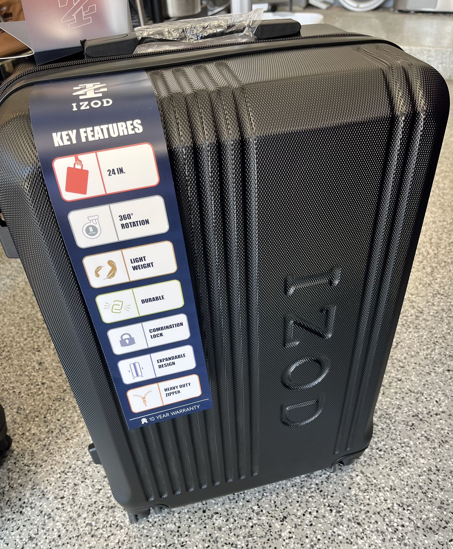 Hard Sided IZOD Luggage