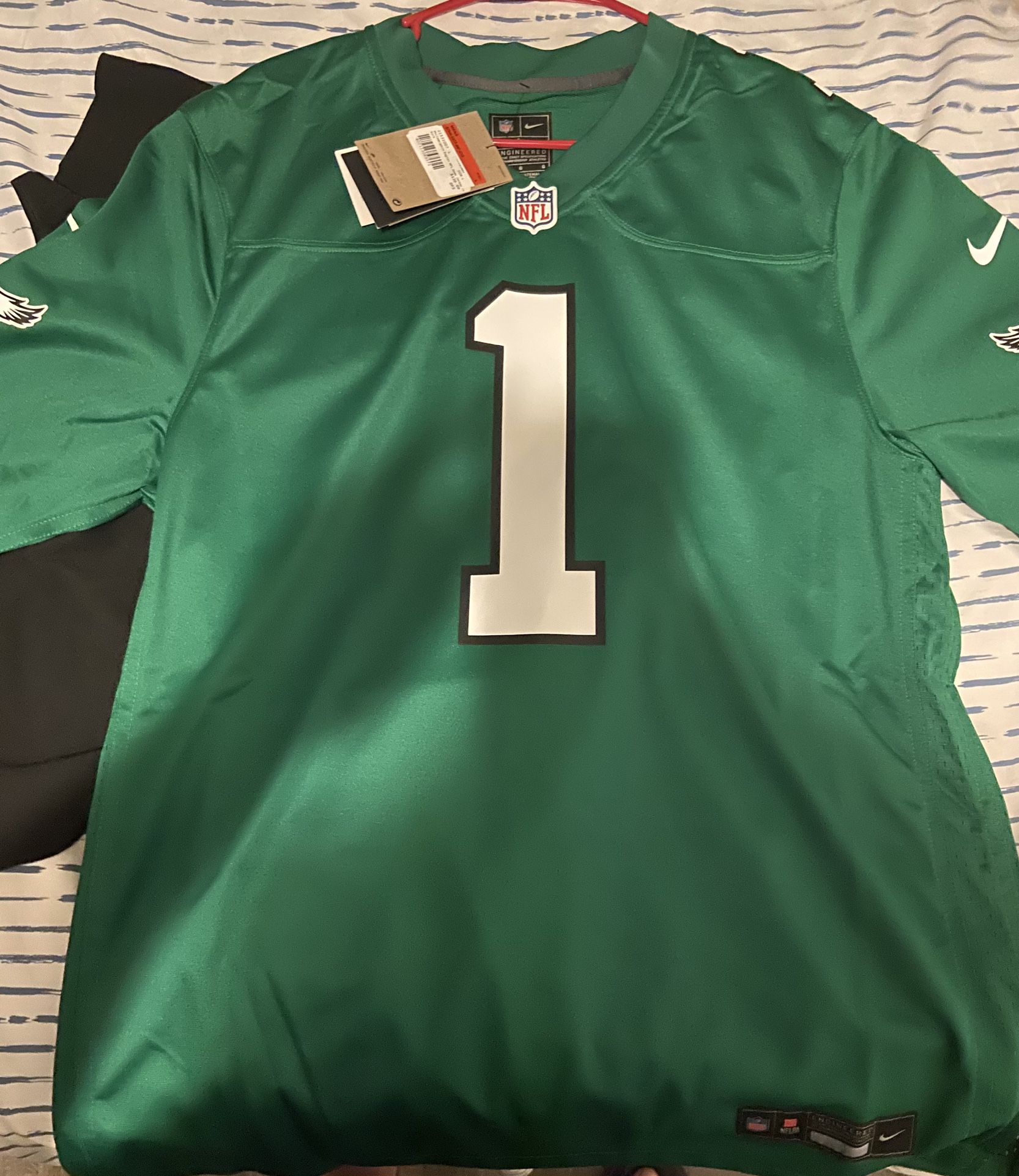 kelly green Eagles Jersey NEW Hurts - sporting goods - by owner - sale -  craigslist