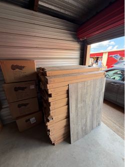 CALI Gray Ash 20 Mil Waterproof Fancy Vinyl Flooring With Bulk Qty Of Sqft
