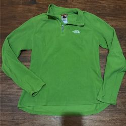 Women Size S/P North Face Pullover Fleece 