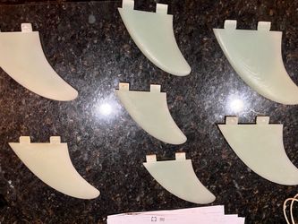 Surfboard fins Rare Greg. Griffin (GG).  Mod/quad surfboard fins