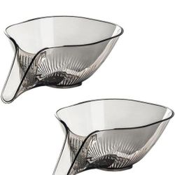 2PCS Multi-functional Drain Basket, Drainage Basket Funnel, Multifunctional Fruits Vegetables Draining Bowl Washing Colander Kitchen Food Strainer (gr