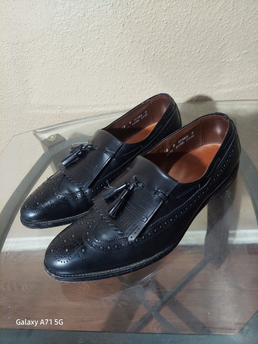 Allen Edmonds Men's Black Leather Shoes