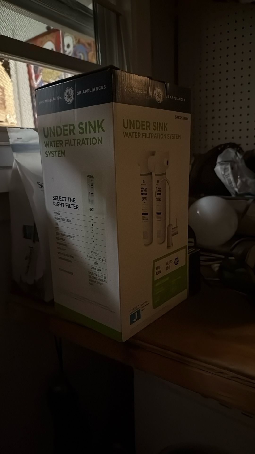 GE Under Sink Filtration System New