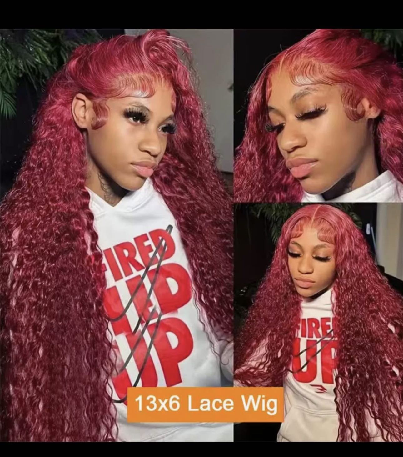 34” blonde 30” burgundy 30” black