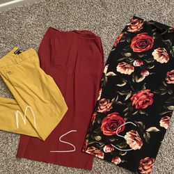 Two Skirts And Pants (flower skirt is unavailable )