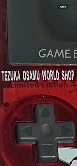 First, a small correction: this is a console, not a game. It's a Game Boy Light in a Japan-exclusive
