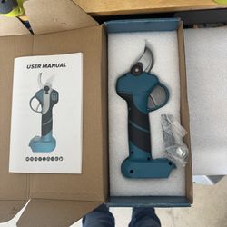 🔥 Electric Pruning Shears – 30mm Cut (Makita Like) – NEW OPEN BOX 🔥
