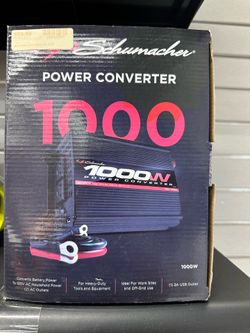 Schumacher 1000w power inverter