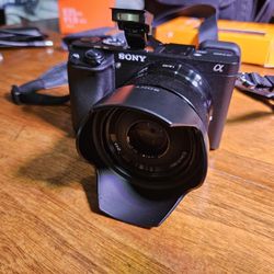 Sony Alpha a6300  ILCE-6300 Camera bundled with 4 Sony Lenses