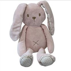 Animal Adventure Safe Snuggle Pink Bunny Rabbit Plush 14" Stuffed Animal X GUC