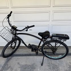 Beach Cruiser Mid Drive E-bike Conversion