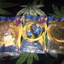 Austin Powers Goldmember rare figurines