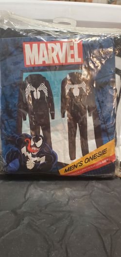 Marvel Venom Men's Hooded Union Suit