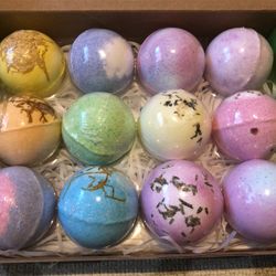 Scented Bath Bombs 12 Count