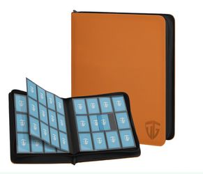 720 Trading Card Binder Orange. Mtg Sports Cards Pokémon 
