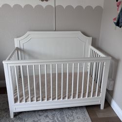 Baby Crib - White