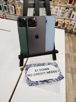 🔥   Unbeatable Prices! - iPhone 13 Pro Max 5G- Only $5 Down to Start!📱 Smartphone 