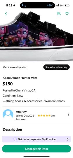 Kpop Demon Hunter Vans 1.5