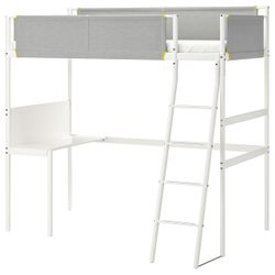 IKEA loft bed w/ desk