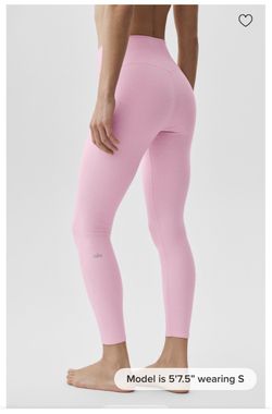 Alo soft high waist 7/8 highlight leggings (medium)