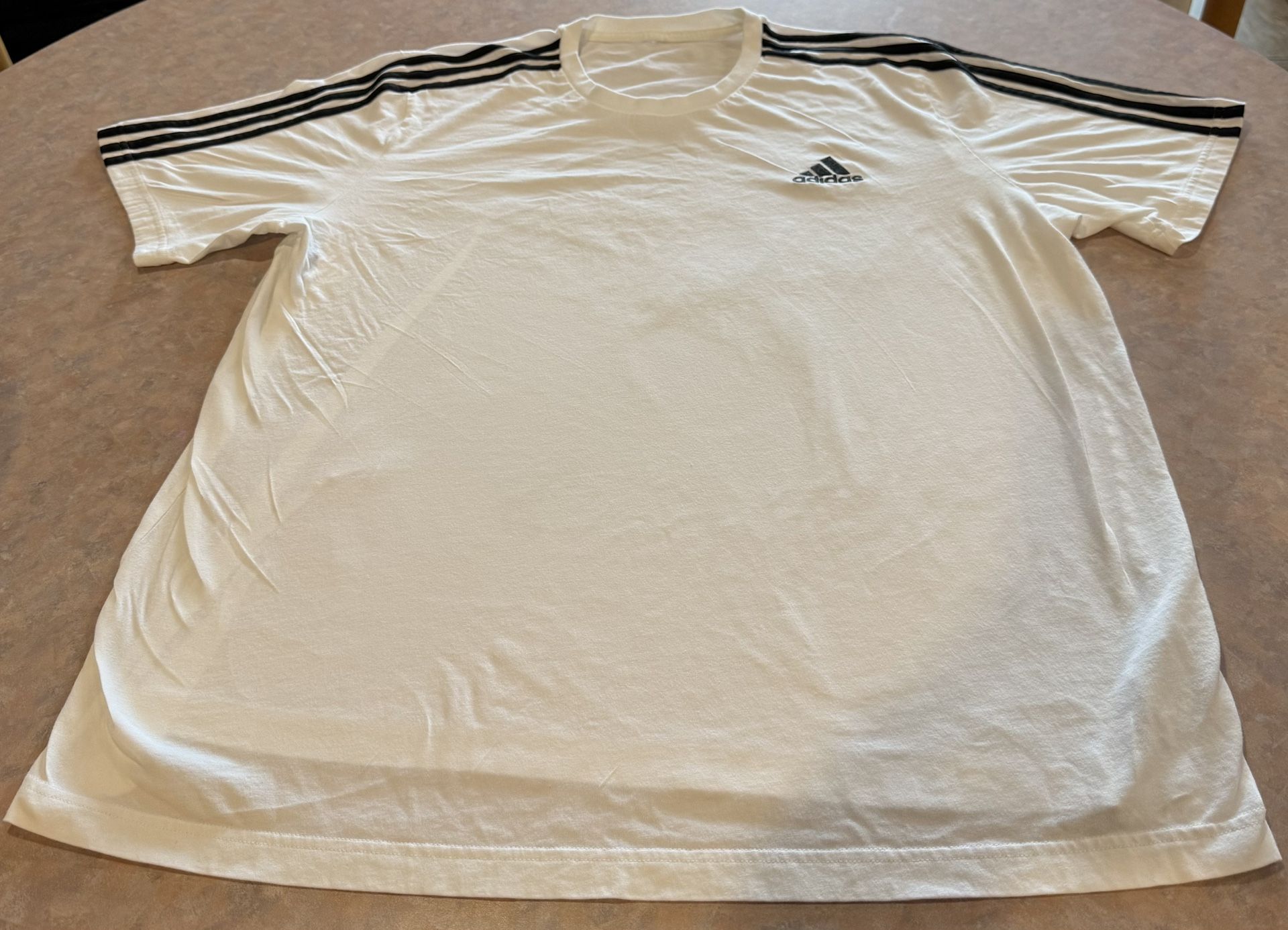 White Adidas T-Shirt