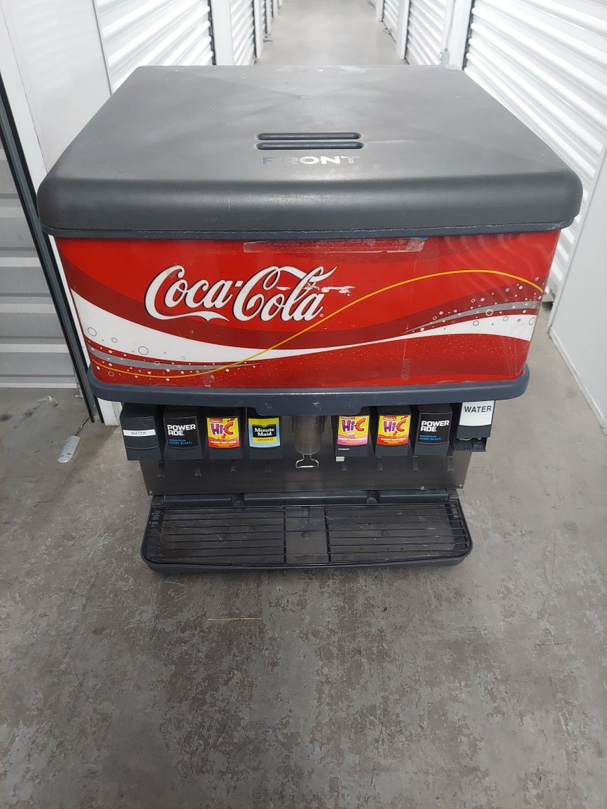 Cornelius Brand Soda Fountain Machine, 8 Heads, Replacement Price Is About $10.000