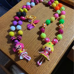 To Lala Loopsy doll necklaces sold separately