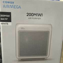 Coway Air Purifier Airmega 200M True HEPA with 361 sq. ft. Coverage in White