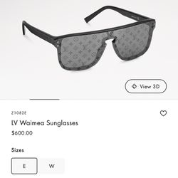 Louis Vuitton LV Waimea Sunglasses 